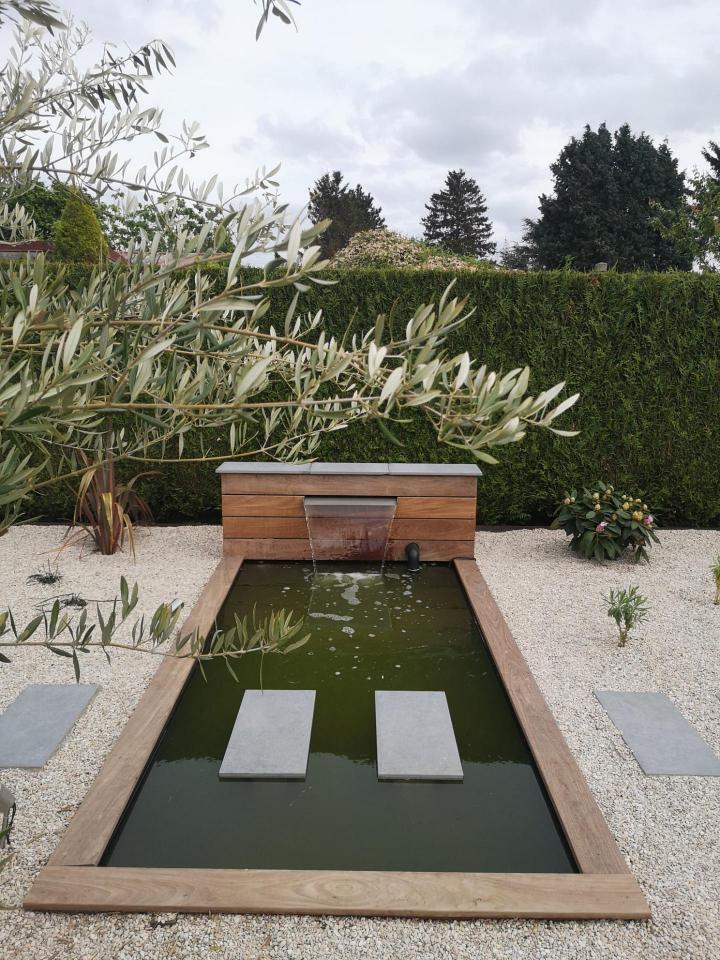 Bassin d’agrément à Arras